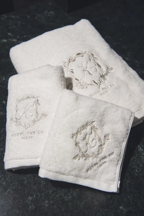プレオーガニックコットン バスタオル・ハンドタオル・フェイスタオル（今治生産タオル生地）【HOTEL THE KO】